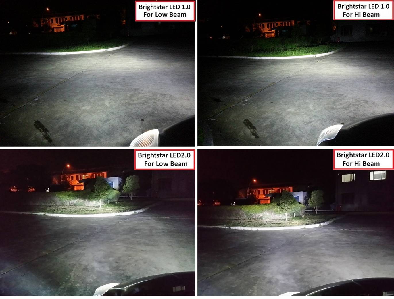 Brightstar LED 1.0 vs. 2.0